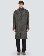 Herringbone R Wool Coat