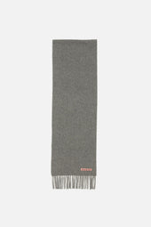 Fringe Wool Scarf Skinny