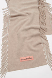 Fringe Wool Scarf
