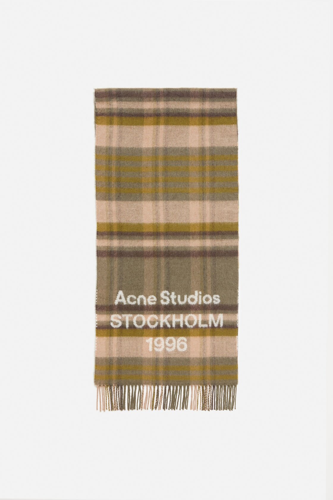 Check Logo Scarf Wide