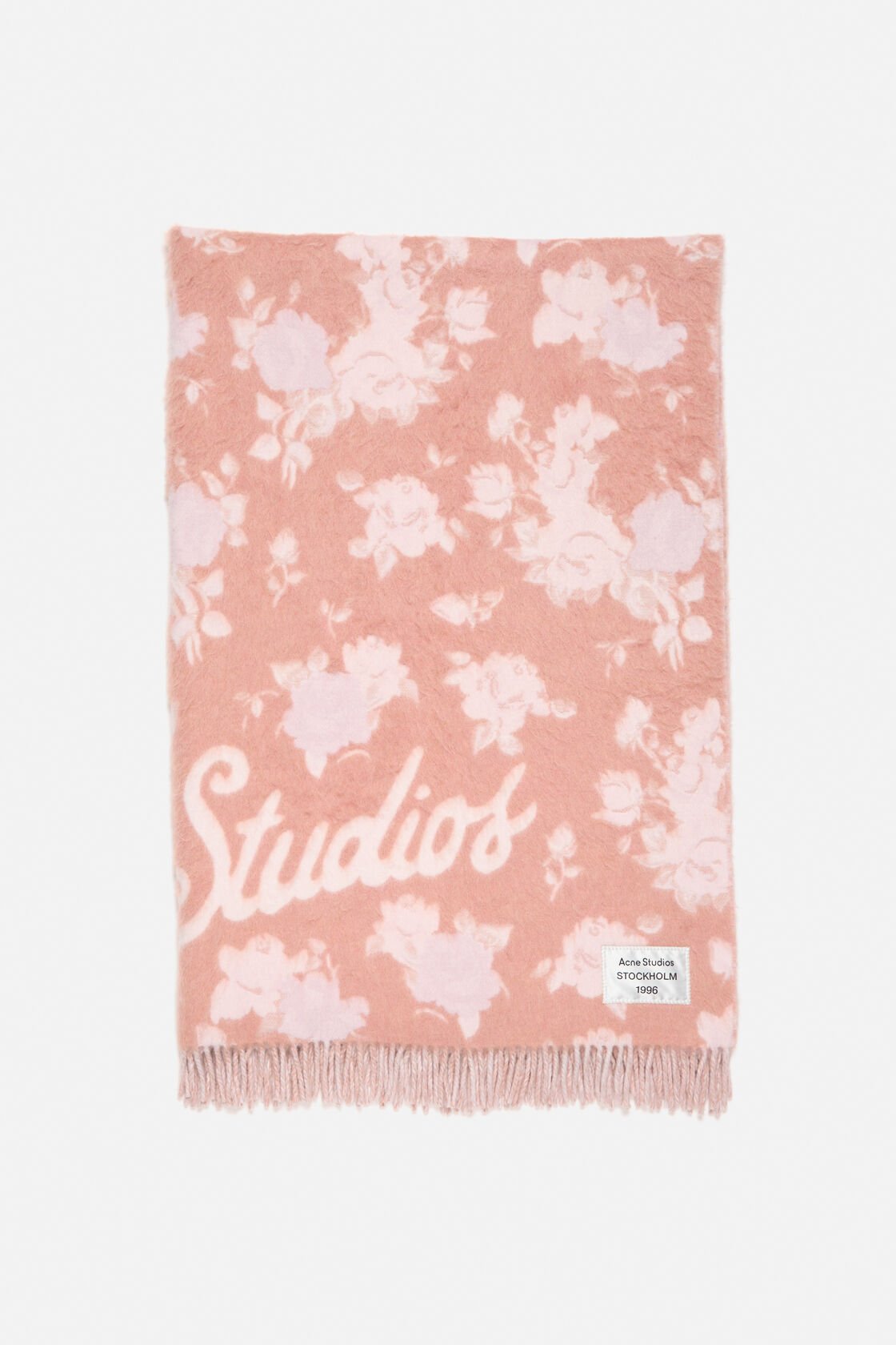 Wool logo blanket