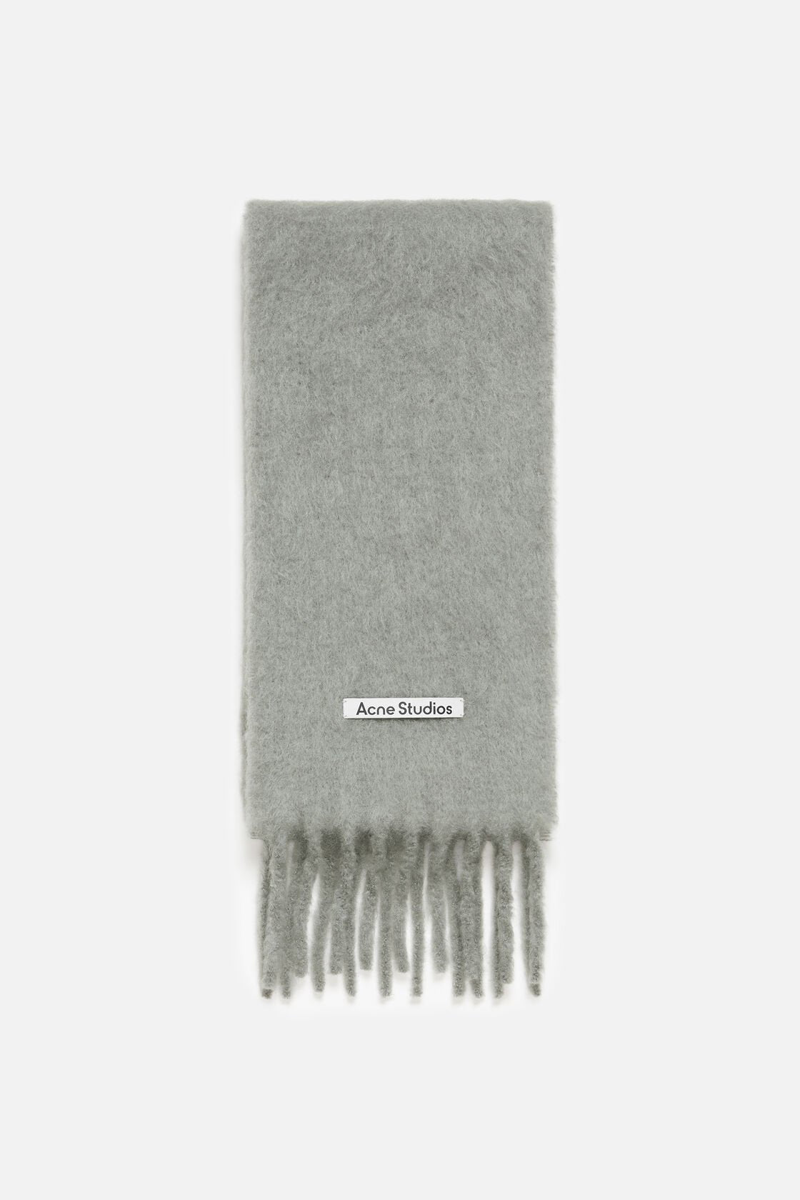 Mohair logo scarf