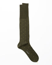 Green Patterned Stockings
