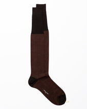 Cafe Mokka Herringbone Stockings