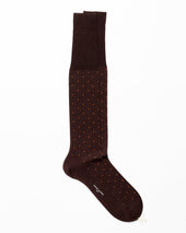 Brown Dotted Stockings