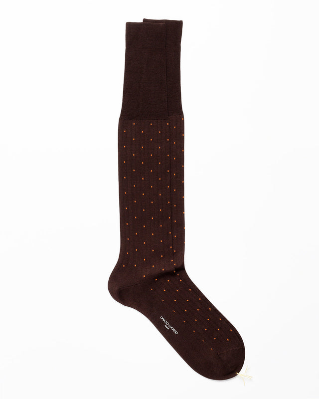 Brown Dotted Stockings