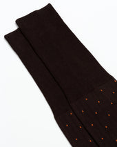 Brown Dotted Stockings