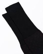 Blue Rosso Stockings
