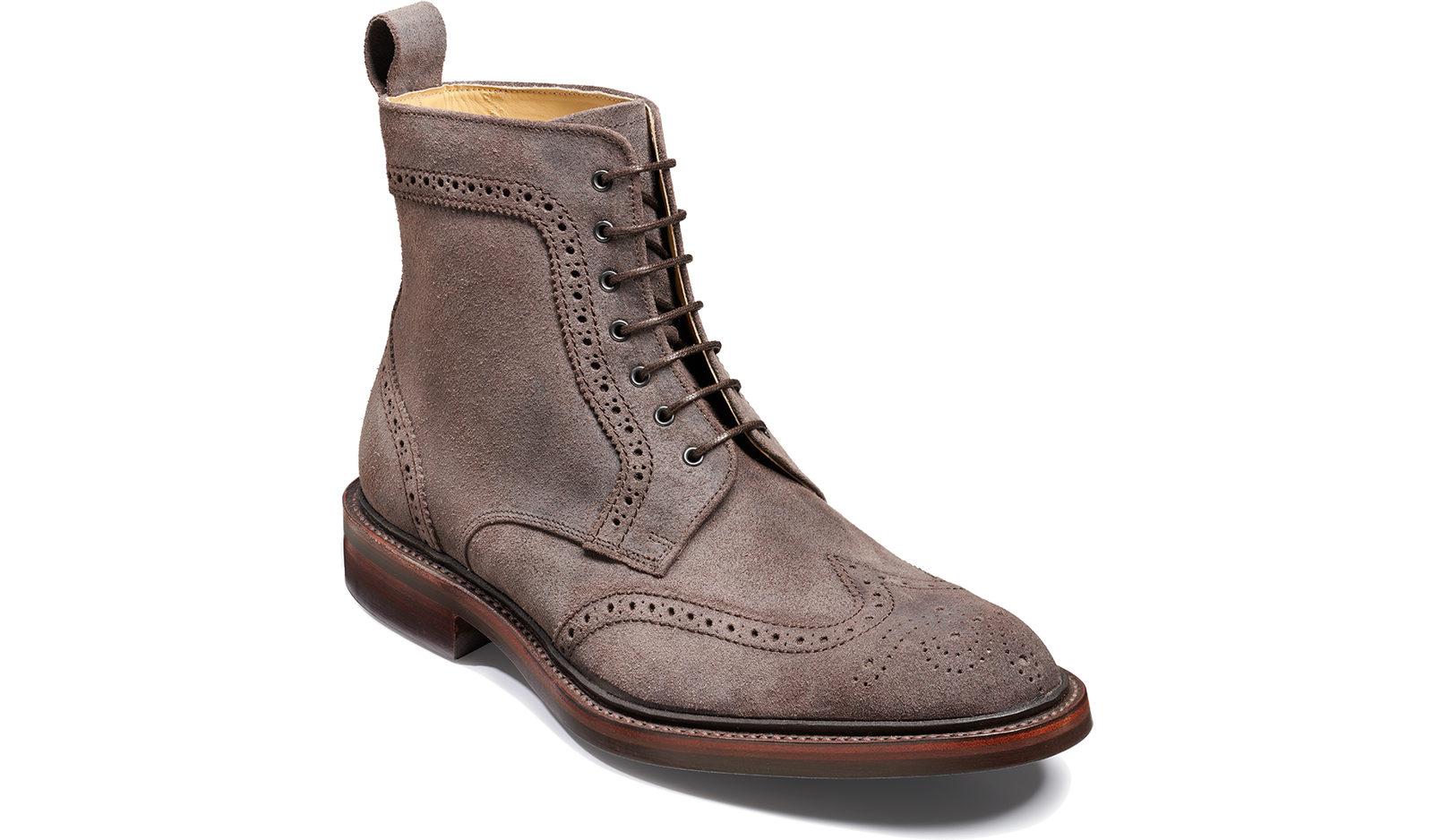 Calder Grey Suede