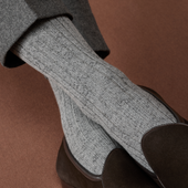 Gris Rouge Color Block Coton