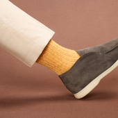 Jaune Vert Kaki Color Block Coton