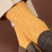Jaune Vert Kaki Color Block Coton
