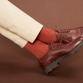 Kaki Color Block Coton