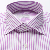 Purple Striped Shirt