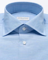 The Light Blu Shirt Carlo Riva Cotton