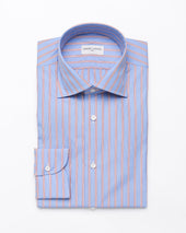 The "Light Blu – Red Stripe" Shirt – Cotton