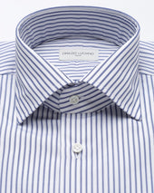 The Stripe Blu Shirt Cotton