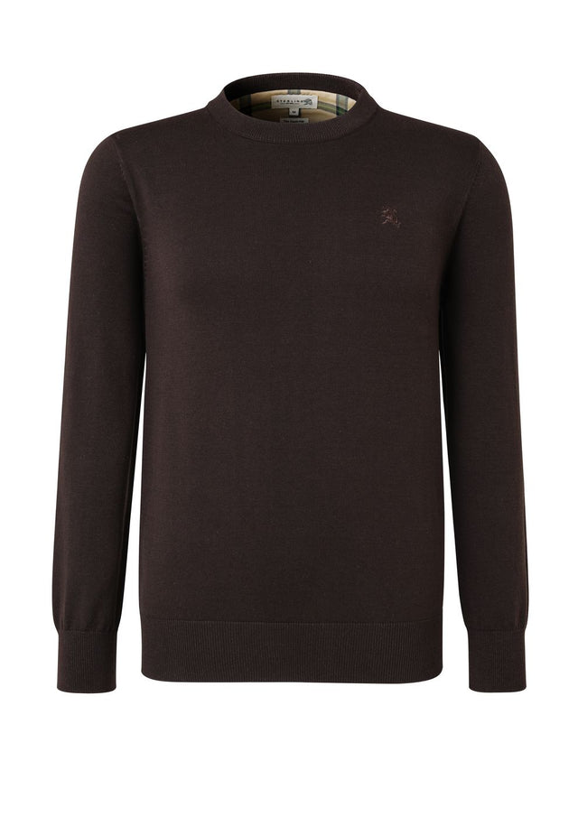 Premium Cotton Cambride Crew Jumper