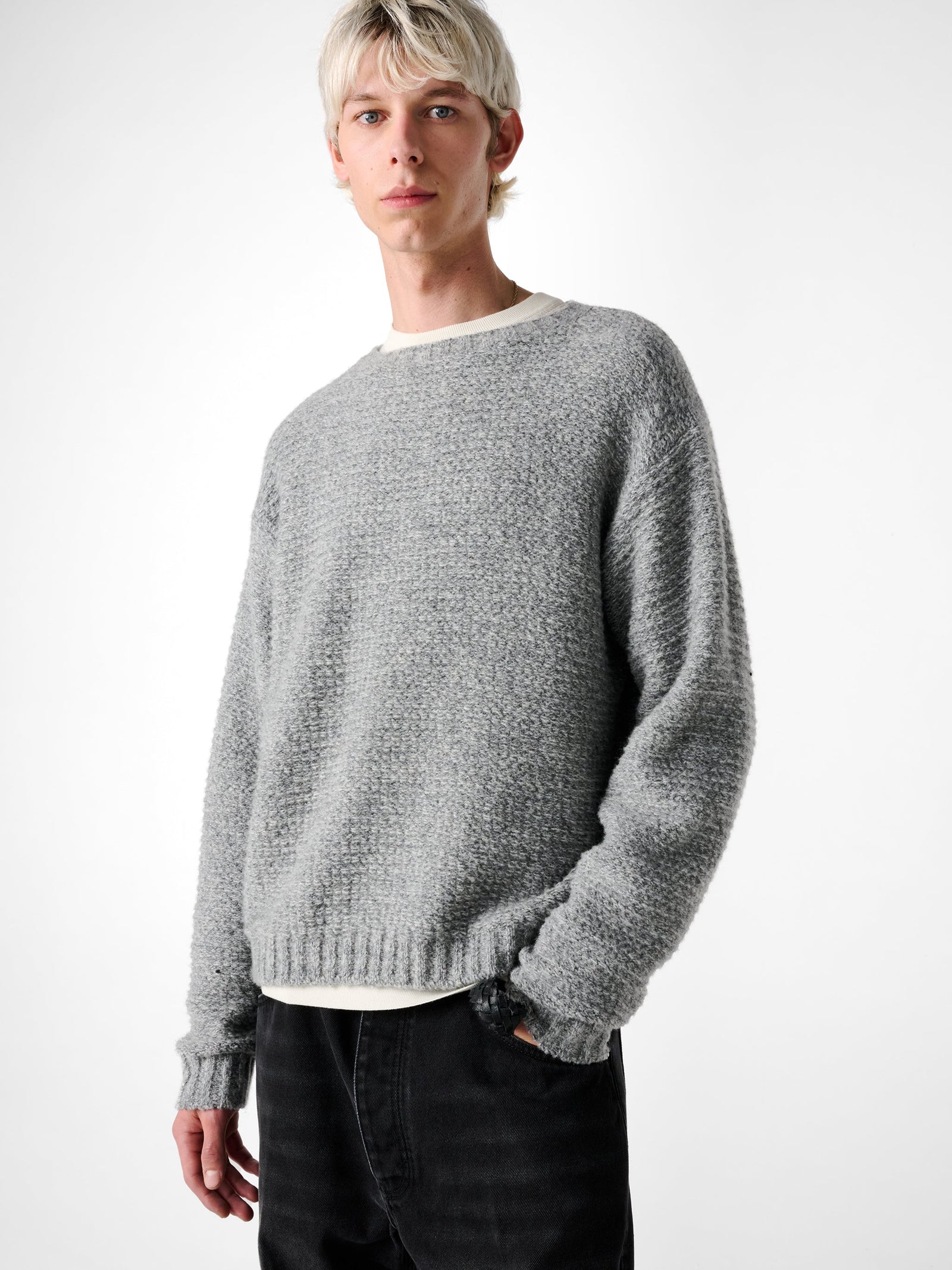 Camden Knit In Grey Marl