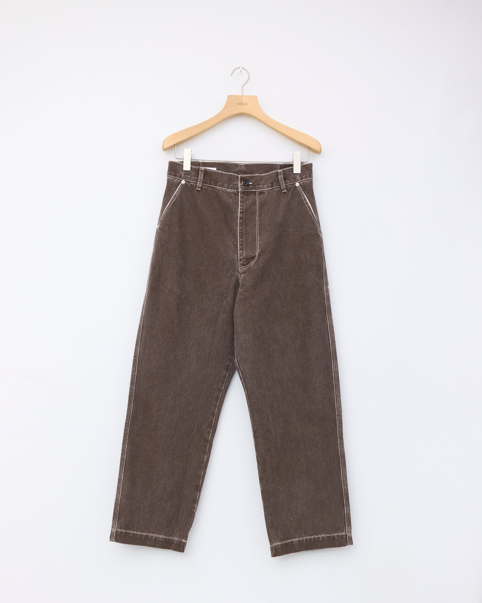 Straight Jeans Brown