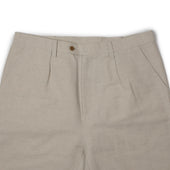 Comanche Classic Trousers In Cotton And Linen