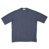 Exclusive Sunny Knit T Shirt In Pure Silk Bourette
