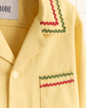 Canary Rickrack Overshirt