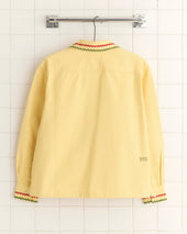 Canary Rickrack Overshirt
