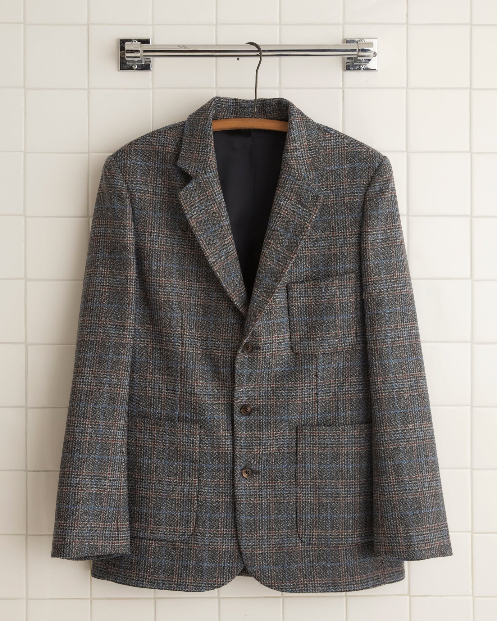 Cannery Plaid Suit Jacket 44