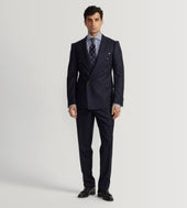 Costume 6x1 En Flanelle De Laine Rayures