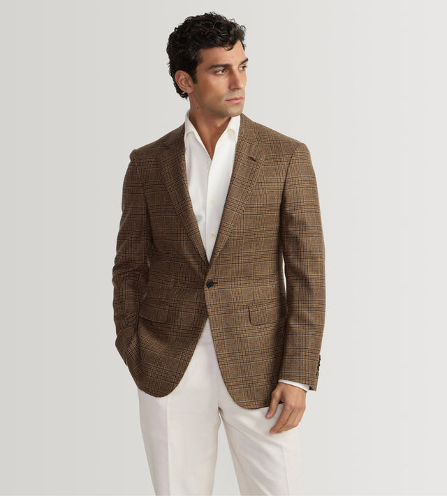 Veste en laine Prince-de-Galles