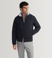 Bombers Bleu Marine En Mati Re Technique