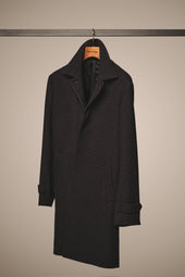 Webster Car Overcoat Houndstooth