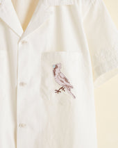 Cardinal Appliqué Short Sleeve Shirt