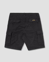 Cargo Short (Black Ripstop)