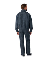 Carol Giacca In Con Cerniera Indigo Rinse