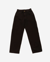 CARPENTER JEAN - BLACK BIO WASH