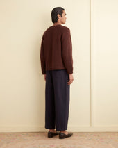 Cashmere Crewneck Cinnabar