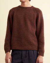 Cashmere Crewneck Cinnabar