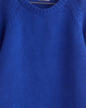 Cashmere Crewneck - Lapis