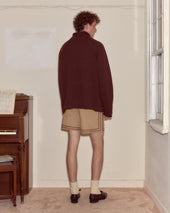 Cashmere Rollneck - Dark Brown