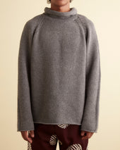 Cashmere Rollneck Grey