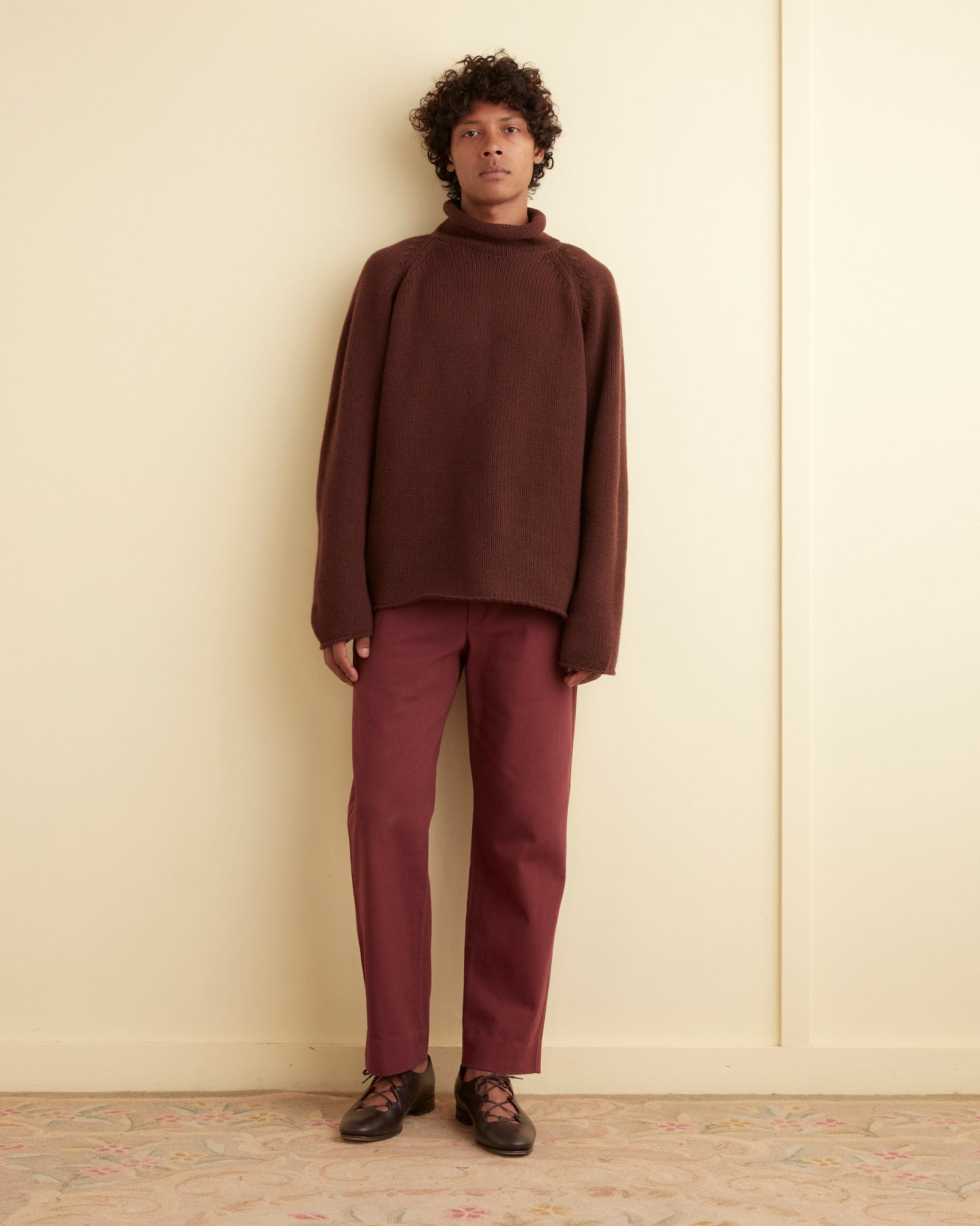 Cashmere Rollneck Cinnabar