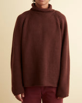Cashmere Rollneck Cinnabar