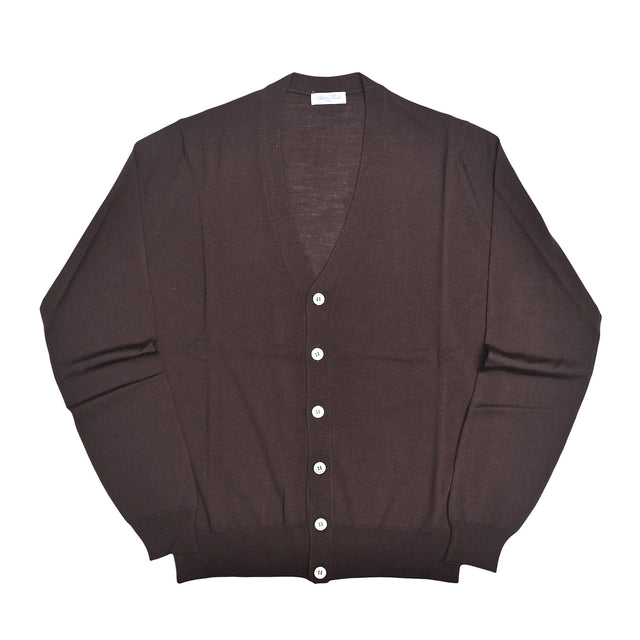Cardigan con bottoni Royal Merino