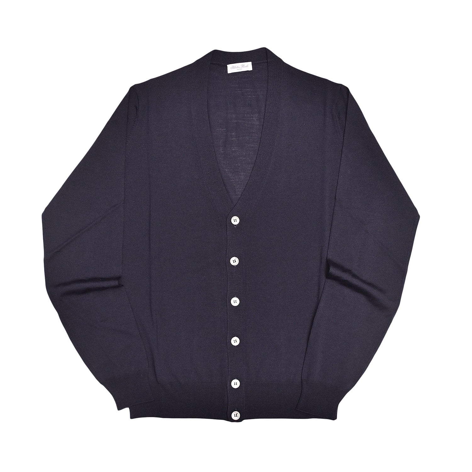 Cardigan con bottoni Royal Merino