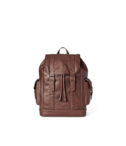Leather Overland backpack