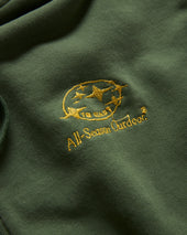 "ALL-SEASON OUTDOOR" TOLMIE FULLZIP SWEATSHIRT - FADED OLIVE / GOLDENROD 19oz. ALL COTTON FLEECE