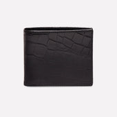 Croco Billfold Wallet with 6 C/C