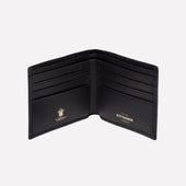 Croco Billfold Wallet With 6 C C
